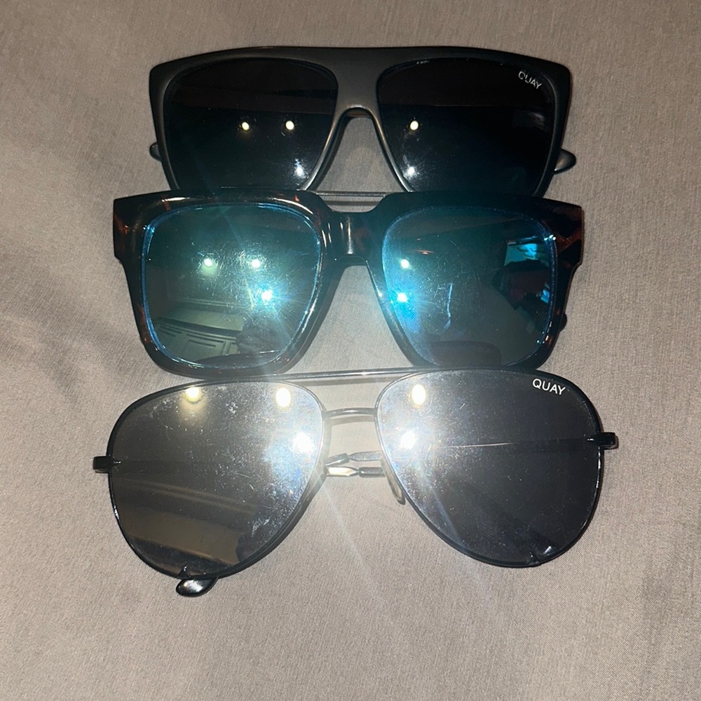 Lot of 3 Quay Sunglasses